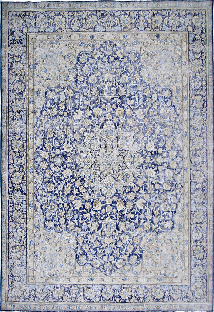 Handmade Vintage Persian Kerman Rug | 345 x 250 cm | 11'4" x 8'2" - Najaf Rugs & Textile