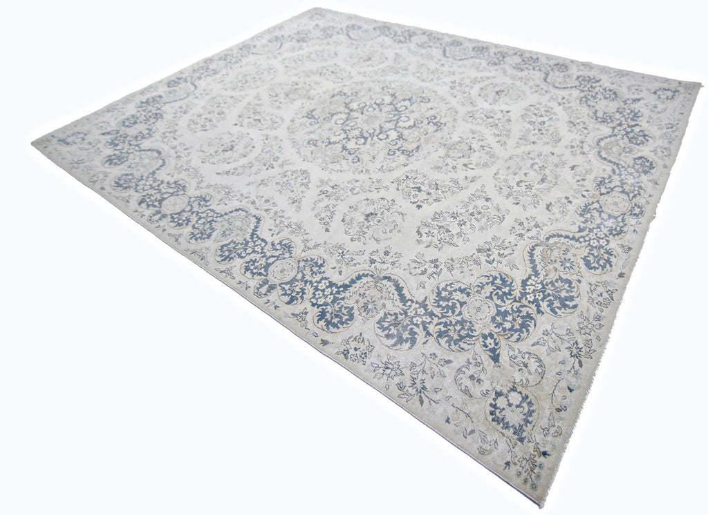Handmade Vintage Persian Kerman Rug | 359 x 269 cm | 11'9" x 8'6" - Najaf Rugs & Textile