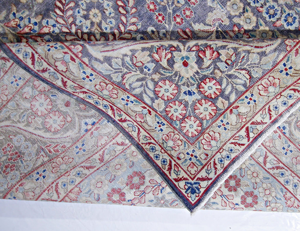 Handmade Vintage Persian Kerman Rug | 364 x 292 cm | 11'11" x 9'7" - Najaf Rugs & Textile