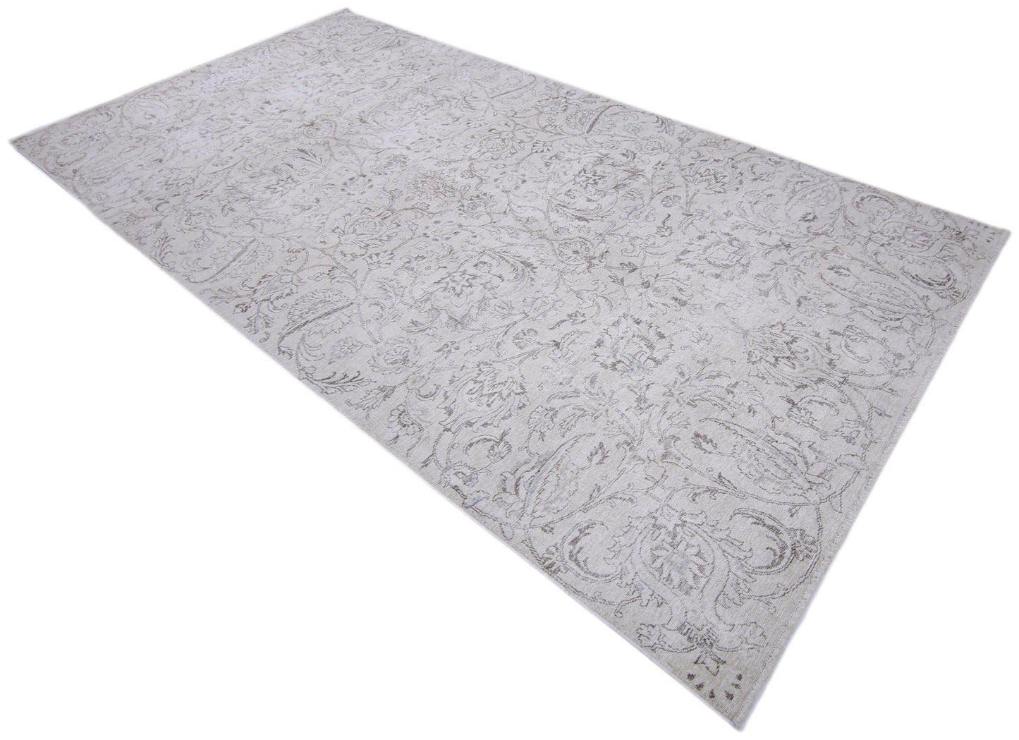 Handmade Vintage Persian Kerman Rug | 376 x 185 cm | 12'4" x 6'1" - Najaf Rugs & Textile
