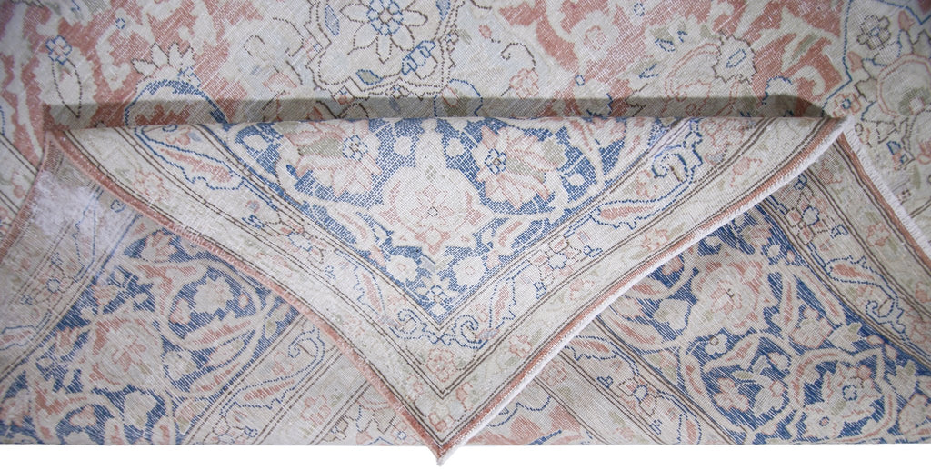 Handmade Vintage Persian Kerman Rug | 389 x 294 cm | 12'9" x 9'8" - Najaf Rugs & Textile
