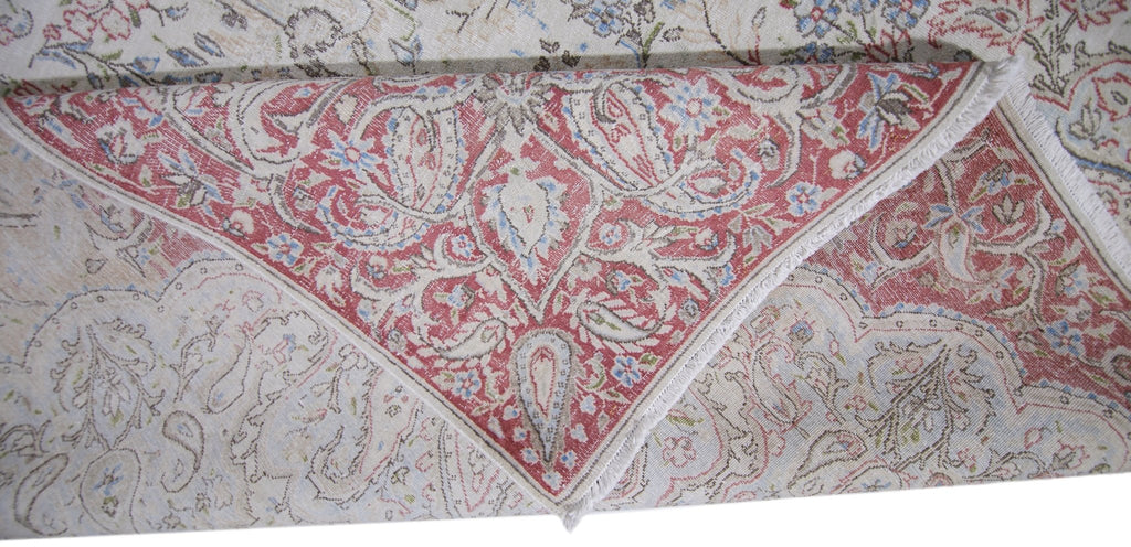 Handmade Vintage Persian Kerman Rug | 389 x 300 cm | 12'9" x 9'10" - Najaf Rugs & Textile