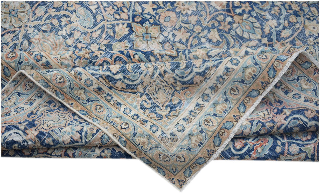 Handmade Vintage Persian Kerman Rug | 397 x 295 cm | 13' x 9'8" - Najaf Rugs & Textile