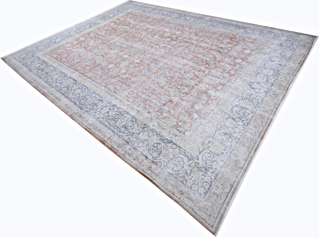 Handmade Vintage Persian Kerman Rug | 397 x 297 cm | 13 x 9'9" - Najaf Rugs & Textile