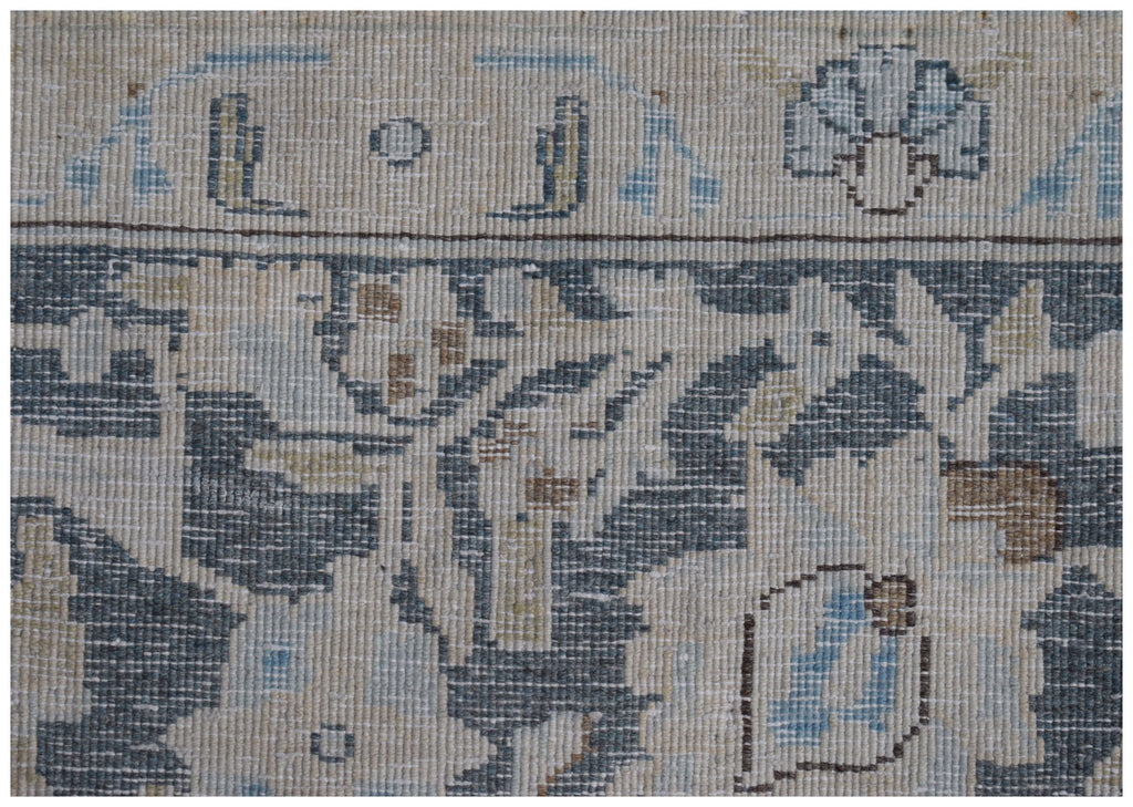 Handmade Vintage Persian Kerman Rug | 407 x 309 cm | 13'4" x 10'2" - Najaf Rugs & Textile