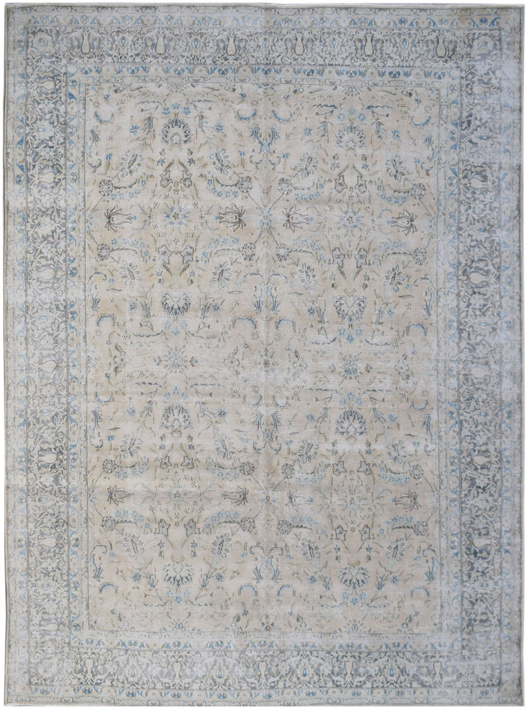 Handmade Vintage Persian Kerman Rug | 407 x 309 cm | 13'4" x 10'2" - Najaf Rugs & Textile