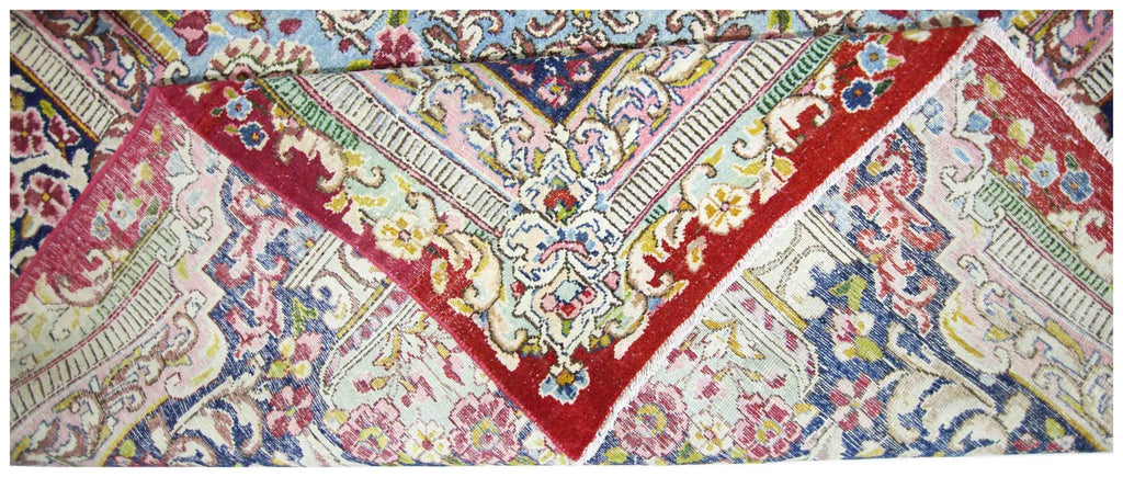 Handmade Vintage Persian Kerman Rug | 464 x 292 cm | 15'3" x 9'7" - Najaf Rugs & Textile