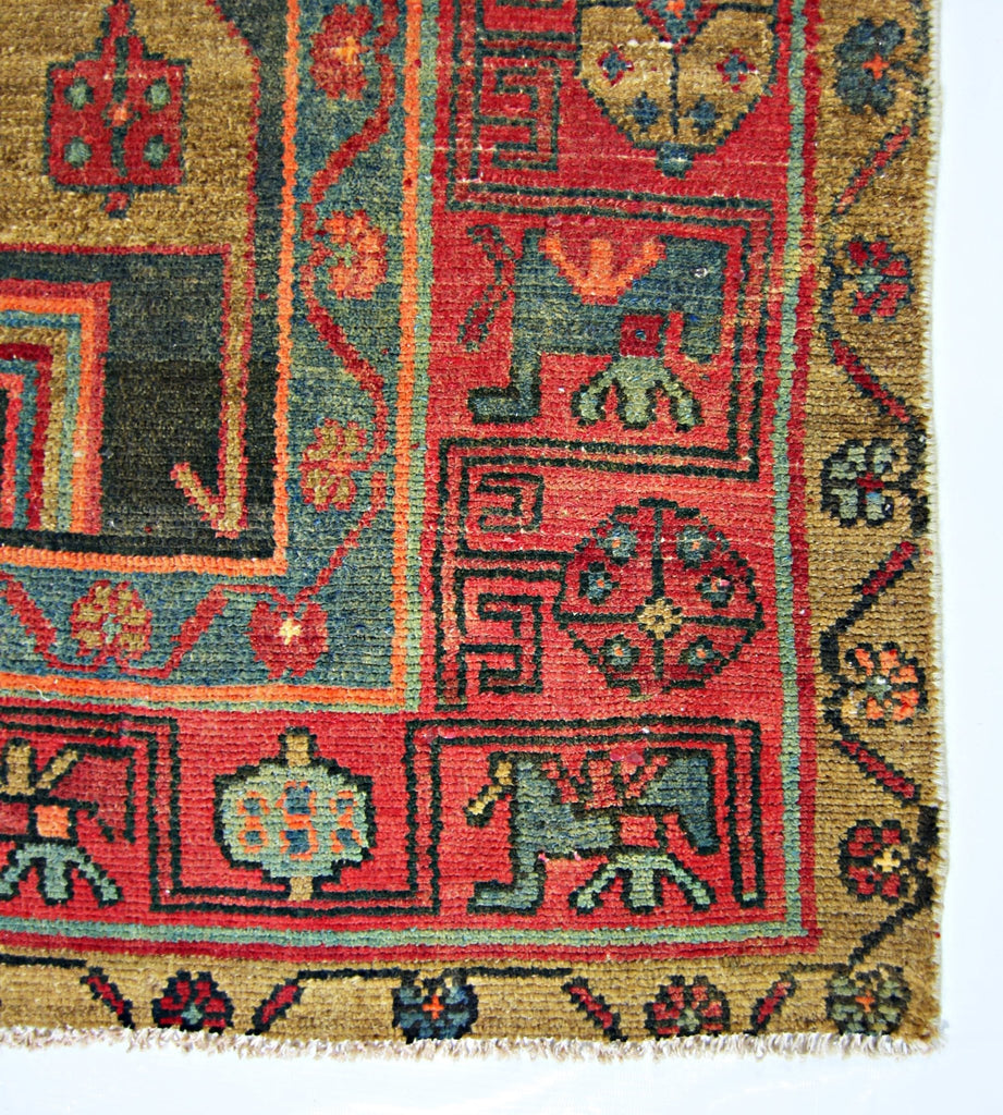 Handmade Vintage Persian Koliai Rug | 250 x 142 cm | 8'2" x 4'8" - Najaf Rugs & Textile