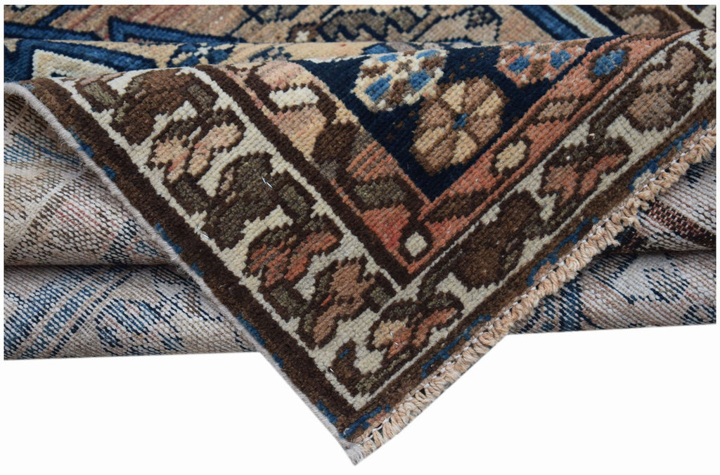 Handmade Vintage Persian Mazlaghan Rug | 150 x 95 cm | 4'11" x 3'1" - Najaf Rugs & Textile