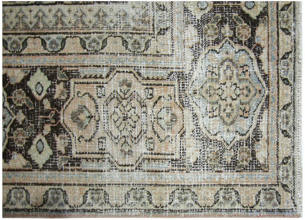 Handmade Vintage Persian Moud Rug | 322 x 241 cm | 10'7" x 7'11" - Najaf Rugs & Textile