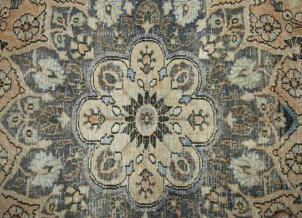 Handmade Vintage Persian Moud Rug | 322 x 241 cm | 10'7" x 7'11" - Najaf Rugs & Textile