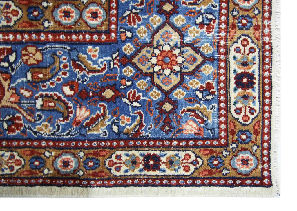 Handmade Vintage Persian Moud Rug | 361 x 260 cm | 11'10" x 8'6" - Najaf Rugs & Textile