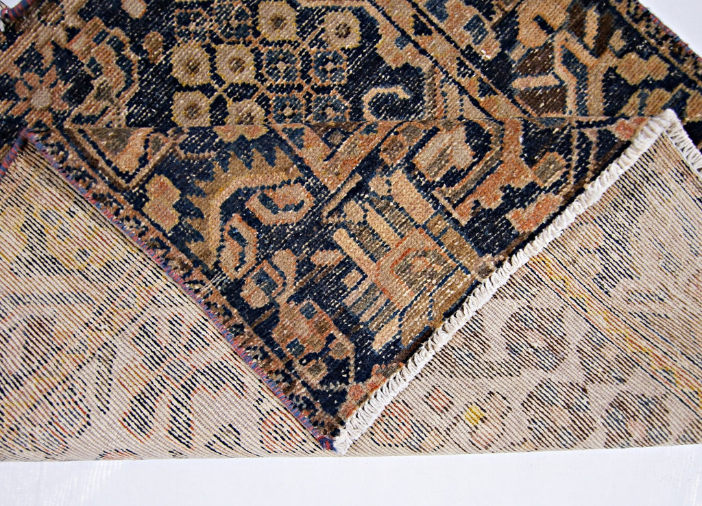 Handmade Vintage Persian Rug | 120 x 79 cm | 4' x 2'7" - Najaf Rugs & Textile