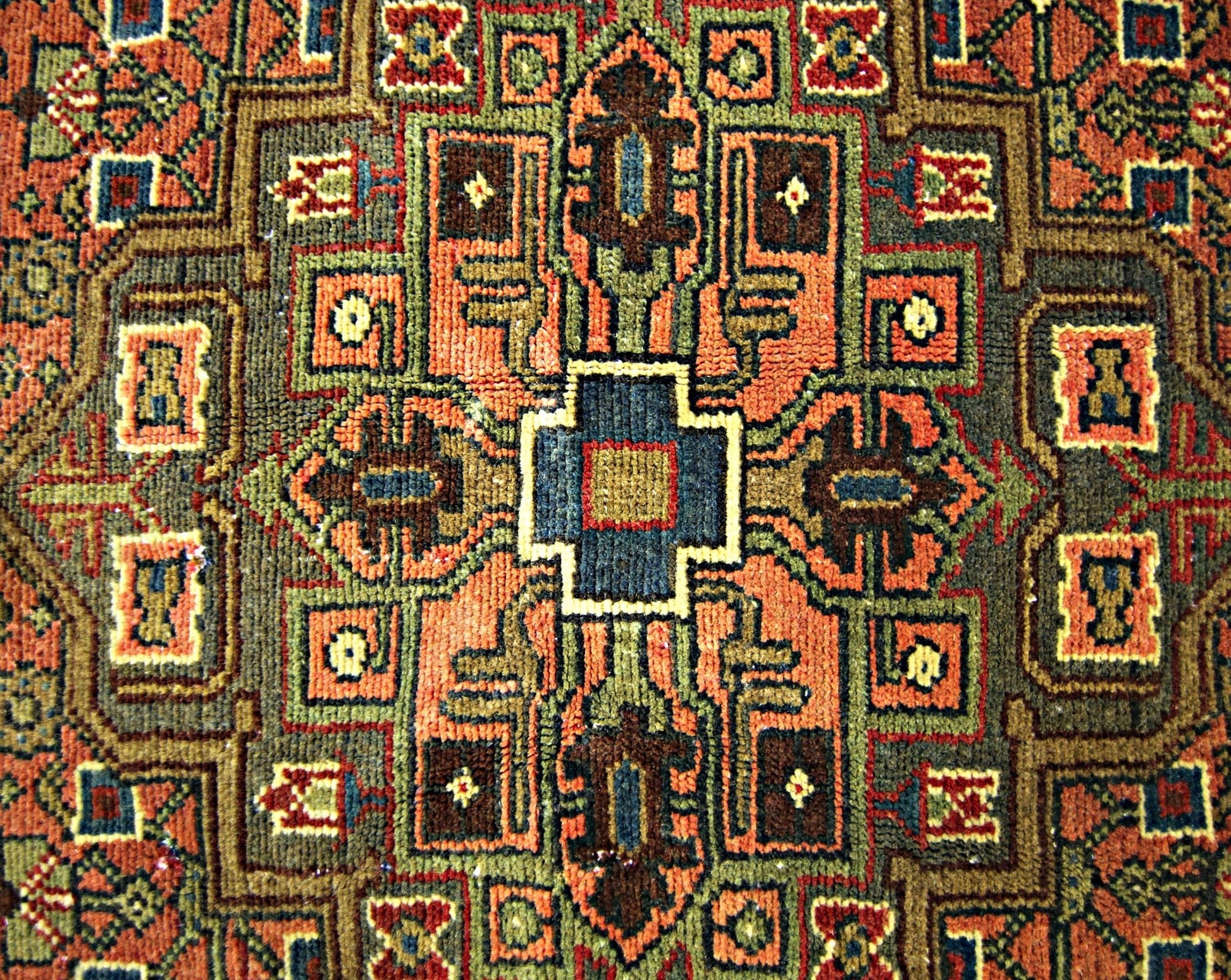 Handmade Vintage Persian Rug | 147 x 107 cm | 4'10" x 3'6" - Najaf Rugs & Textile