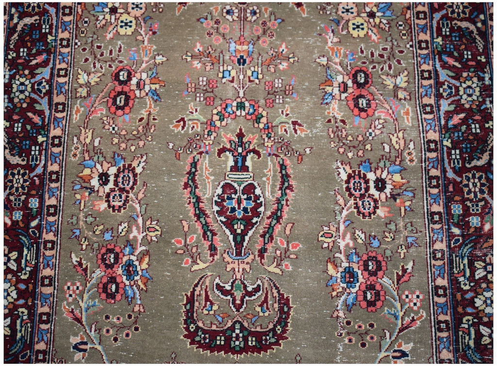 Handmade Vintage Persian Rug | 150 x 89 cm | 4'11" x 2'11" - Najaf Rugs & Textile