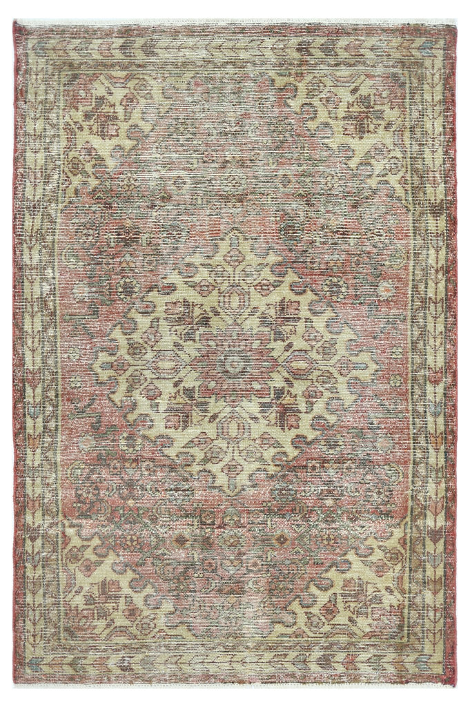 Handmade Vintage Persian Rug | 154 x 100 cm | 5' x 3'3" - Najaf Rugs & Textile