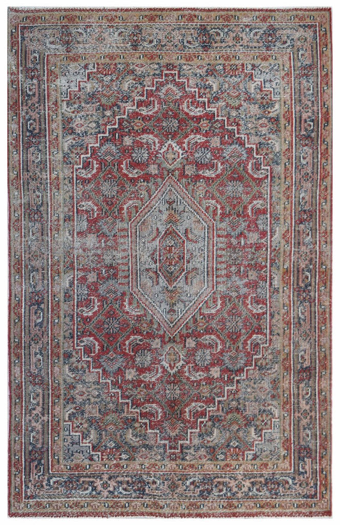Handmade Vintage Persian Rug | 178 x 115 cm | 5'10" x 3'9" - Najaf Rugs & Textile