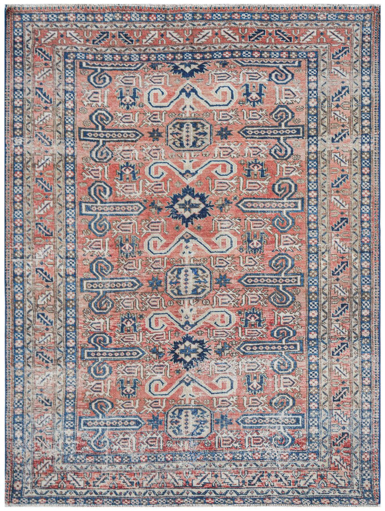 Handmade Vintage Persian Rug | 180 x 135 cm | 5'11" x 4'6" - Najaf Rugs & Textile