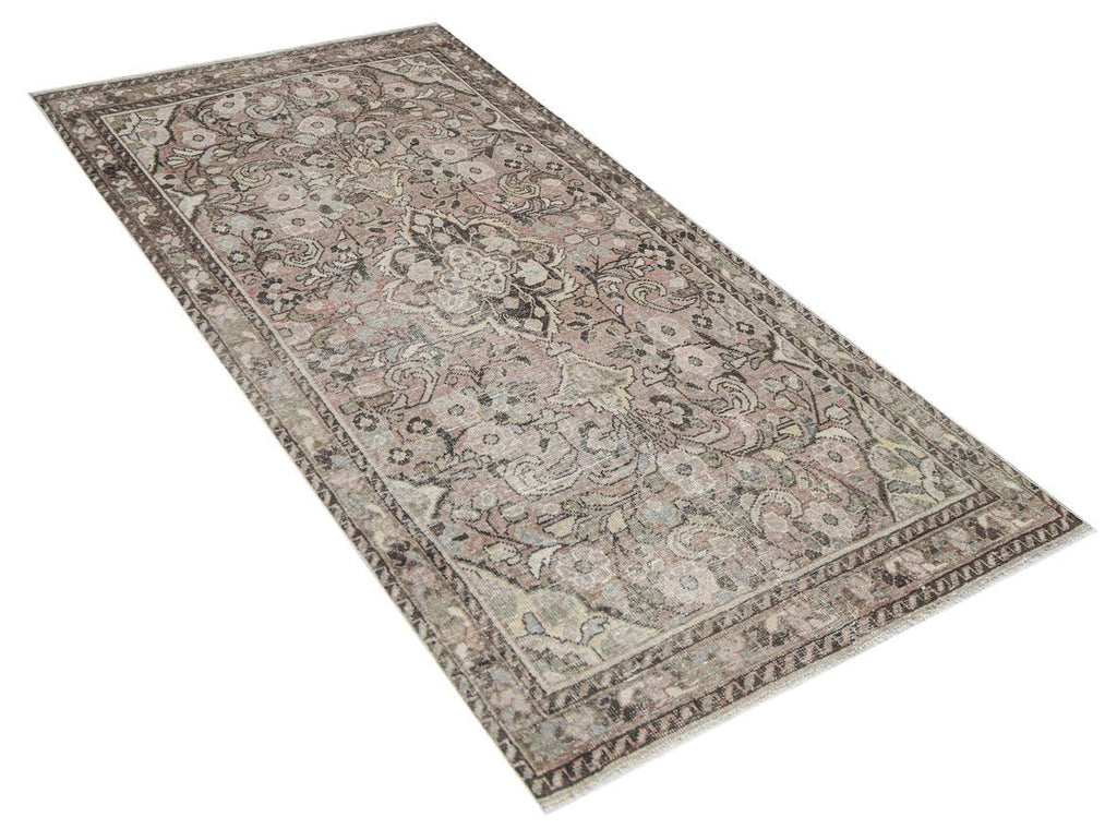 Handmade Vintage Persian Rug | 192 x 120 cm | 6'4" x 3'11" - Najaf Rugs & Textile