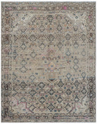 Handmade Vintage Persian Rug | 197 x 151 cm | 6'6" x 4'11" - Najaf Rugs & Textile