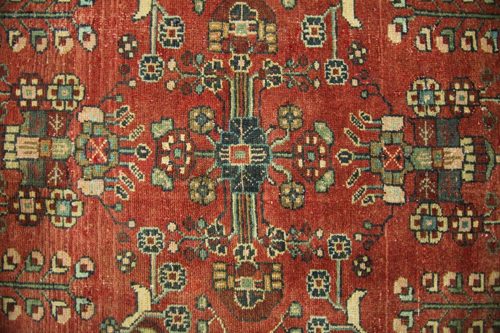 Handmade Vintage Persian Rug | 197 x 98 cm | 6'5" x 3'3" - Najaf Rugs & Textile