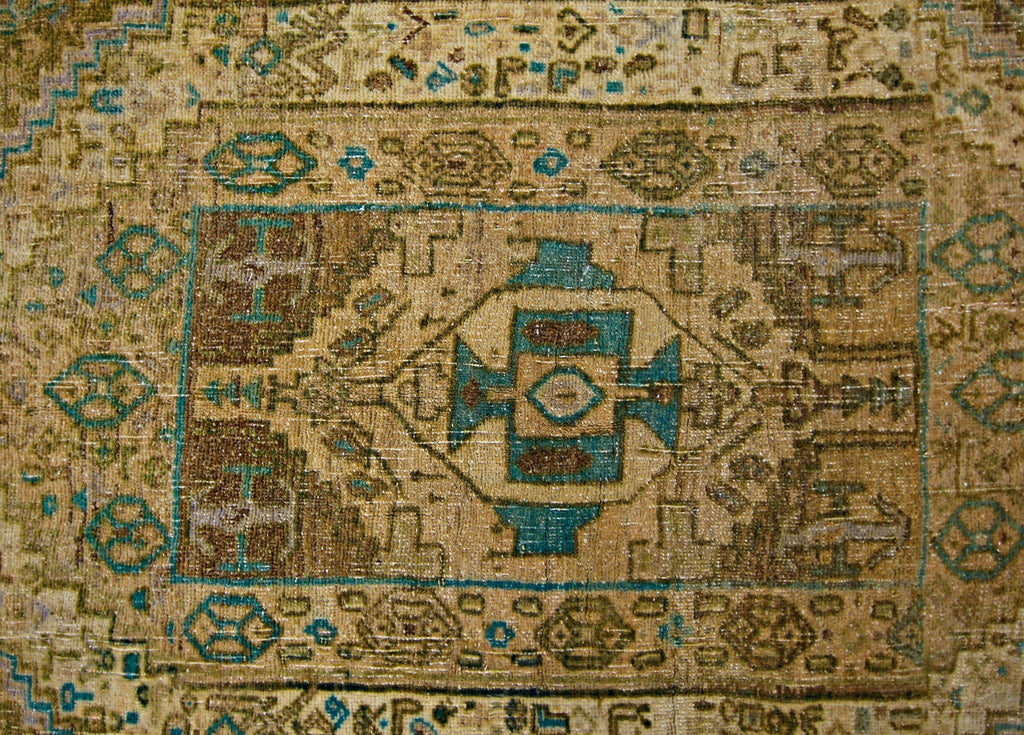Handmade Vintage Persian Rug | 199 x 92 cm | 6'7" x 3' - Najaf Rugs & Textile