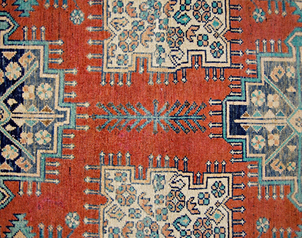 Handmade Vintage Persian Rug | 200 x 100 cm | 6'7" x 3'3" - Najaf Rugs & Textile