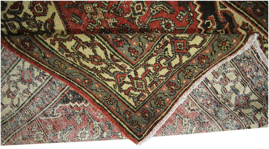 Handmade Vintage Persian Rug | 200 x 135 cm | 6'7" x 4'5" - Najaf Rugs & Textile