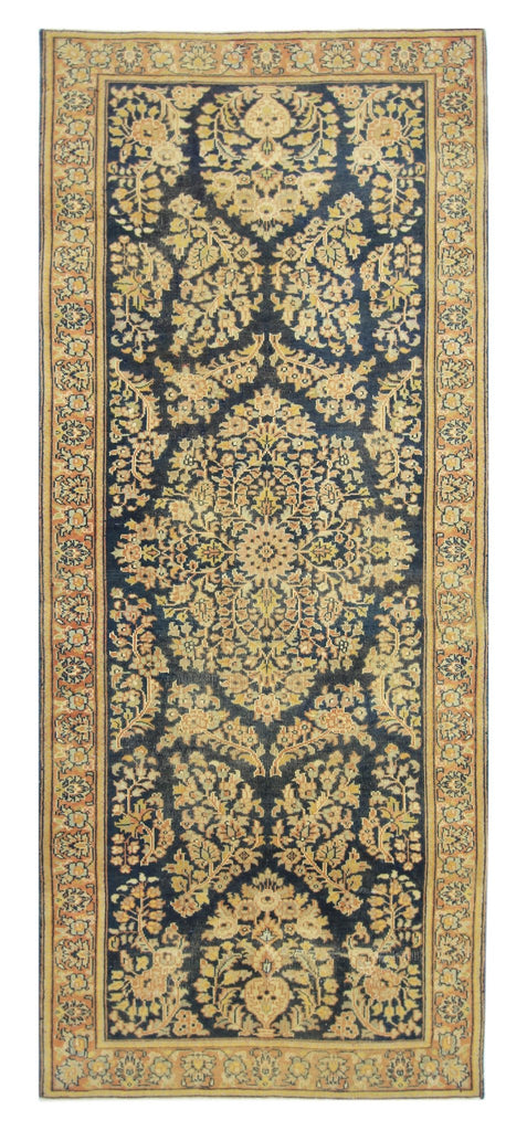 Handmade Vintage Persian Rug | 200 x 83 cm | 6'7" x 2'9" - Najaf Rugs & Textile