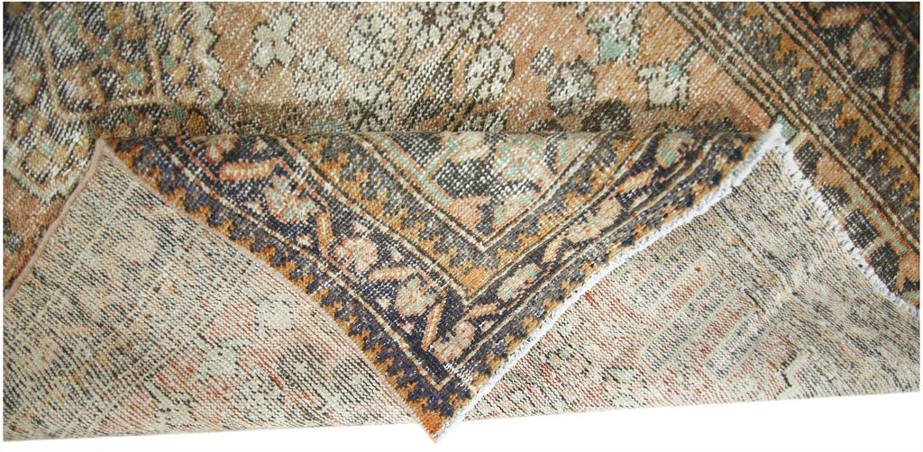 Handmade Vintage Persian Rug | 201 x 117 cm | 6'7" x 3'10" - Najaf Rugs & Textile