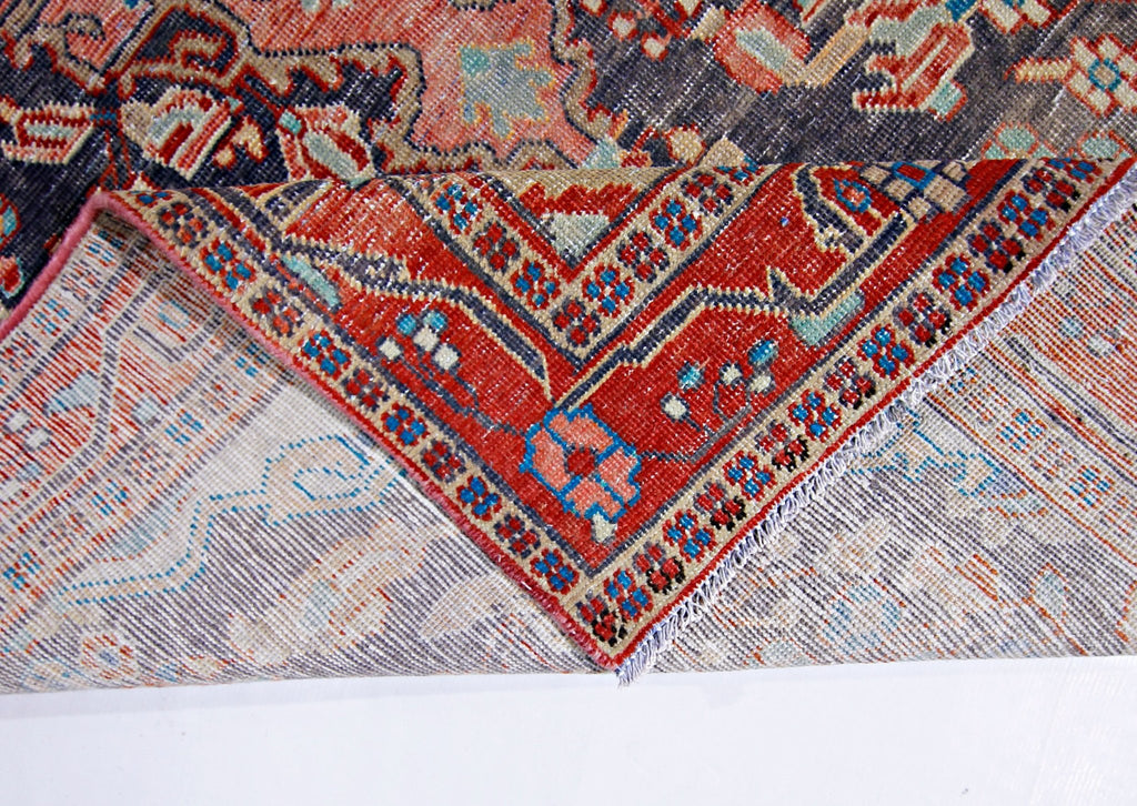 Handmade Vintage Persian Rug | 209 x 136 cm | 6'10" x 4'5" - Najaf Rugs & Textile
