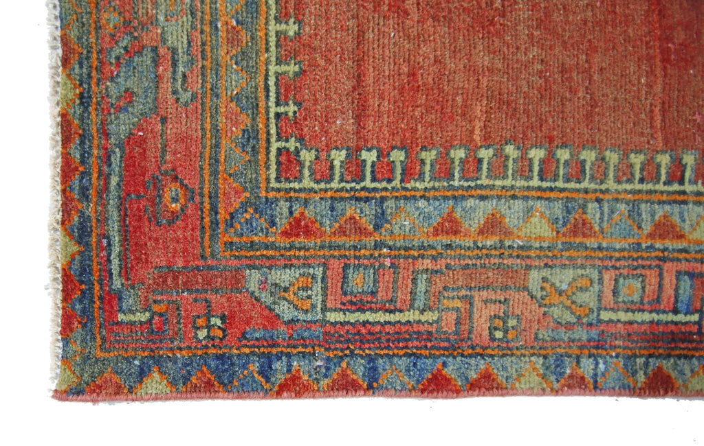 Handmade Vintage Persian Rug | 210 x 125 cm | 6'10" x 4'1" - Najaf Rugs & Textile
