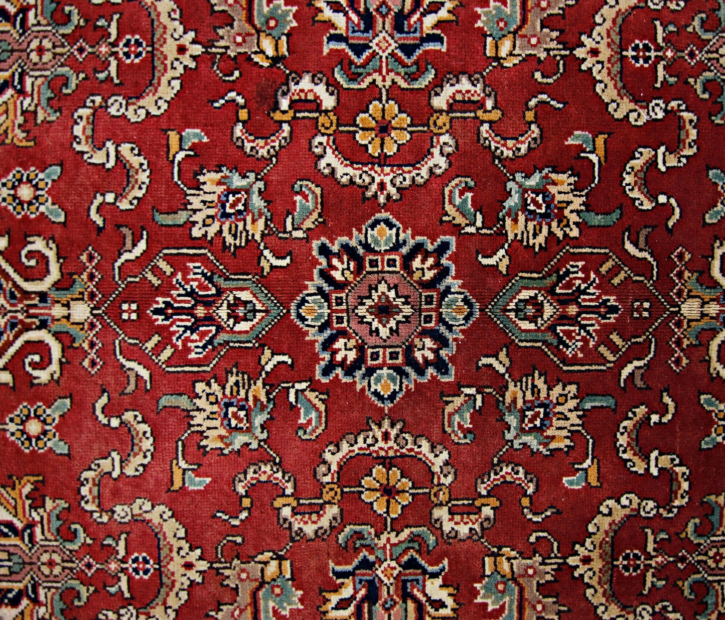 Handmade Vintage Persian Rug | 214 x 148 cm | 7' x 4'10" - Najaf Rugs & Textile