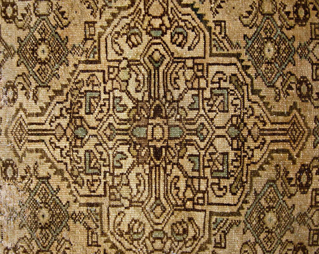 Handmade Vintage Persian Rug | 223 x 155 cm | 7'4" x 5'1" - Najaf Rugs & Textile