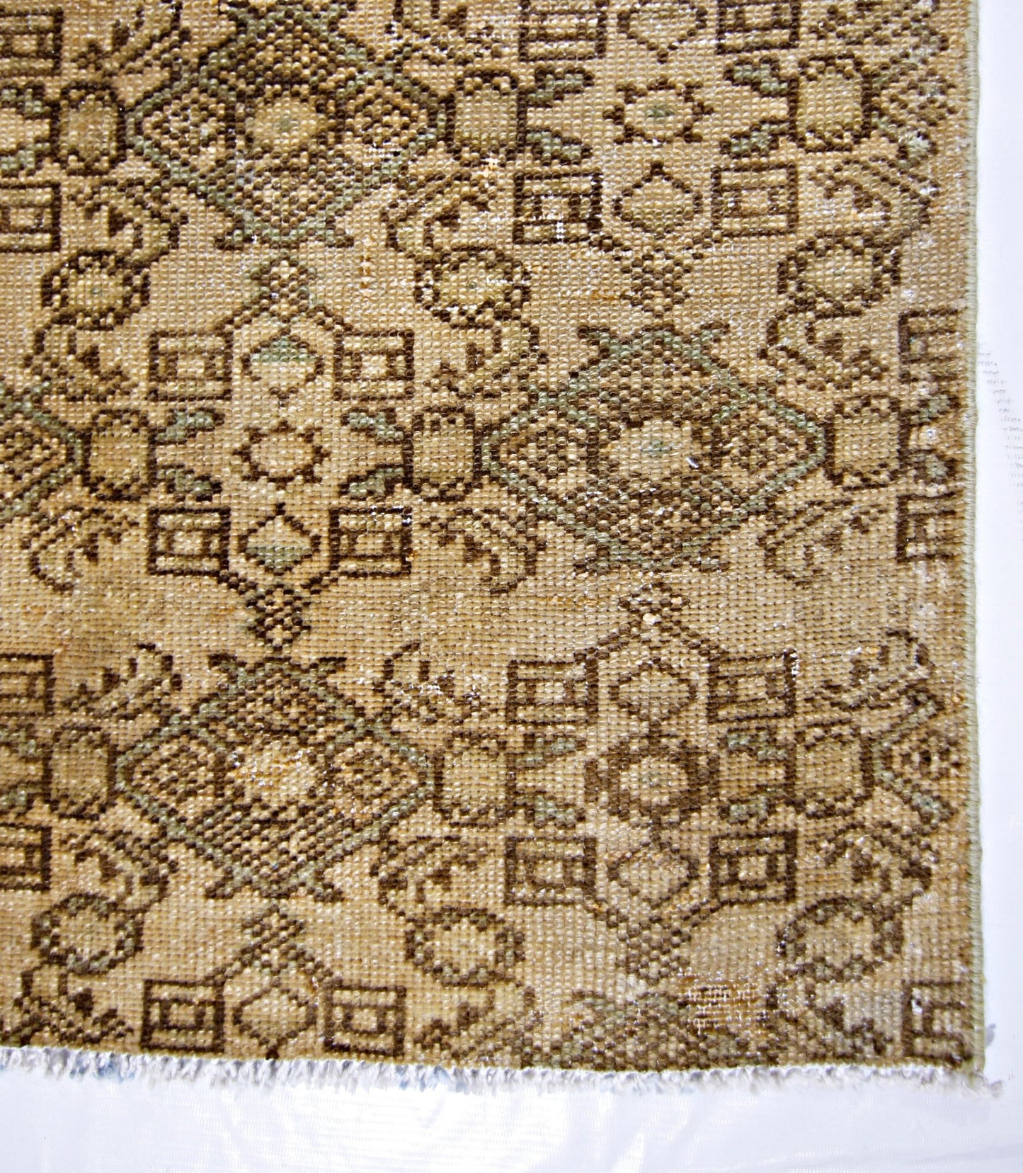 Handmade Vintage Persian Rug | 223 x 155 cm | 7'4" x 5'1" - Najaf Rugs & Textile