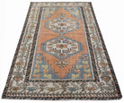 Handmade Vintage Persian Rug | 230 x 122 cm | 7'7" x 4' - Najaf Rugs & Textile