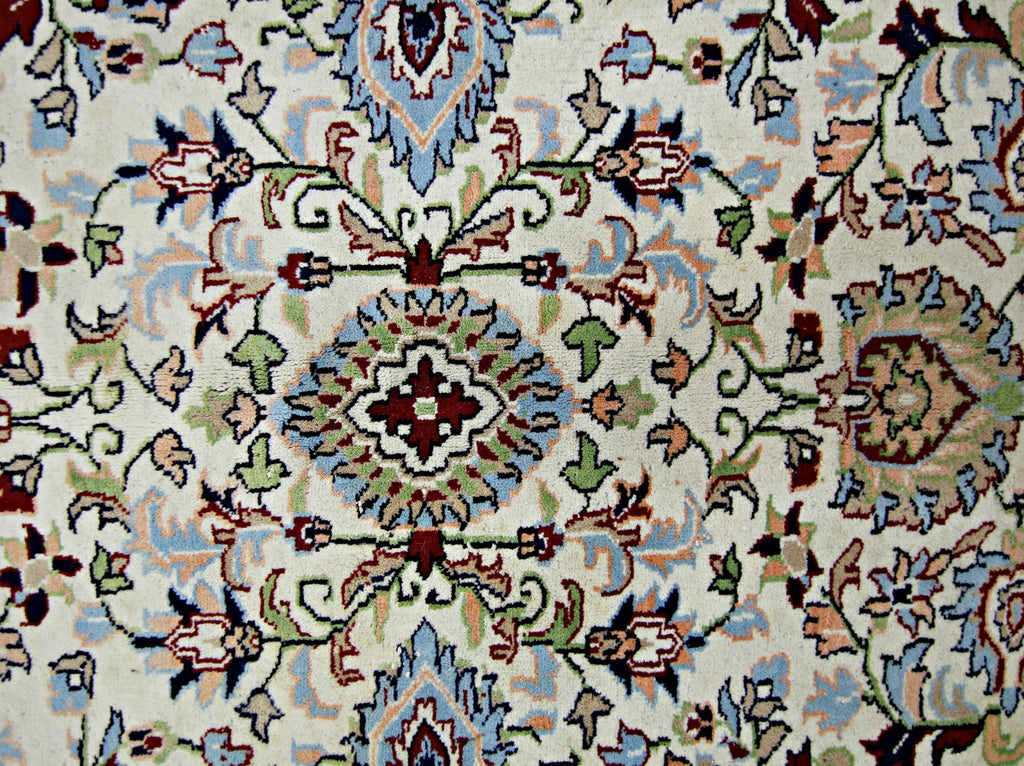 Handmade Vintage Persian Rug | 231 x 162 cm | 7'7" x 5'4" - Najaf Rugs & Textile