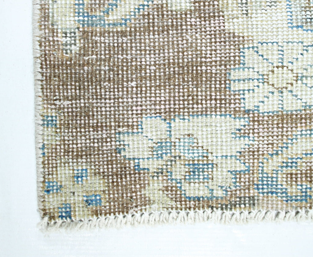 Handmade Vintage Persian Rug | 248 x 126 cm | 8'1" x 4'1" - Najaf Rugs & Textile