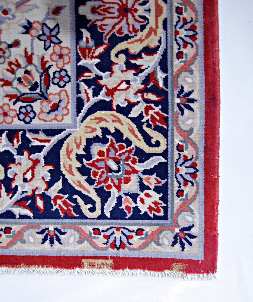 Handmade Vintage Persian Rug | 250 x 153 cm | 8'2" x 5' - Najaf Rugs & Textile