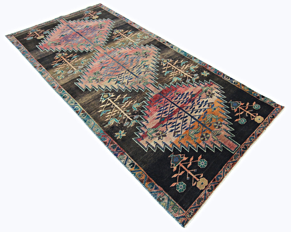 Handmade Vintage Persian Rug | 267 x 120 cm | 8'9" x 3'11" - Najaf Rugs & Textile