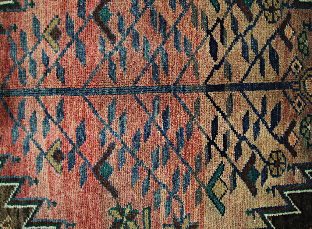 Handmade Vintage Persian Rug | 267 x 120 cm | 8'9" x 3'11" - Najaf Rugs & Textile