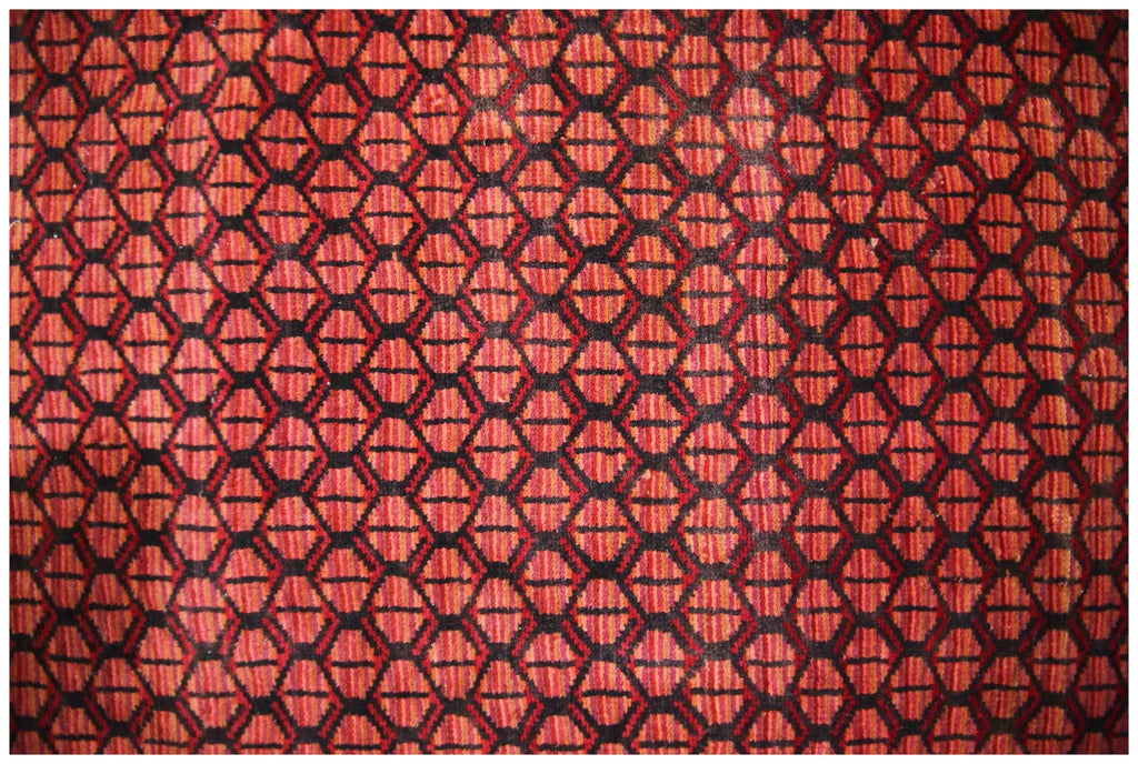 Handmade Vintage Persian Rug | 298 x 147 cm | 9'9" x 4'10" - Najaf Rugs & Textile
