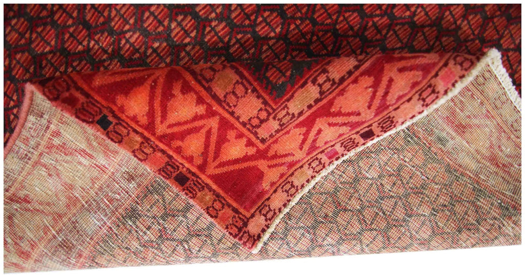 Handmade Vintage Persian Rug | 298 x 147 cm | 9'9" x 4'10" - Najaf Rugs & Textile