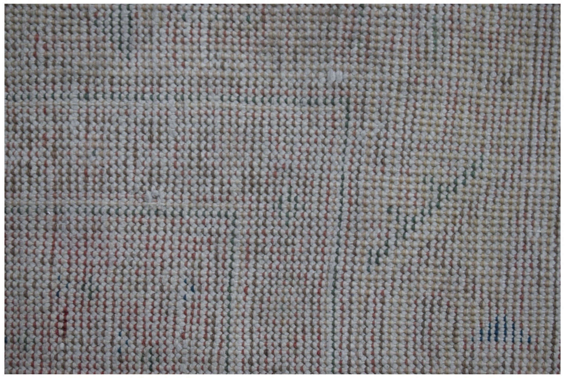 A handwoven vintage Persian rug featuring intricate traditional patterns in wool.