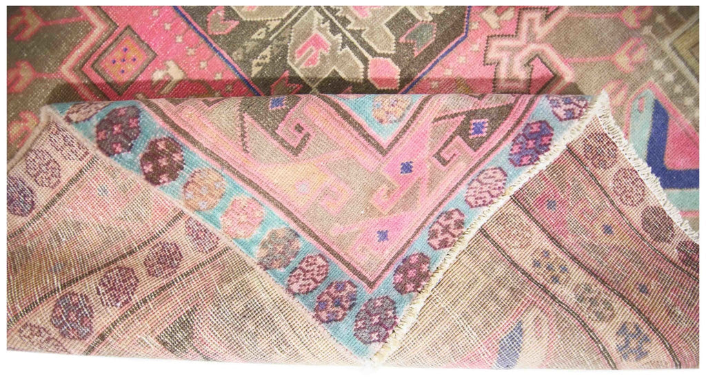Handmade Vintage Persian Rug | 317 x 146 cm | 10'5" x 4'9" - Najaf Rugs & Textile