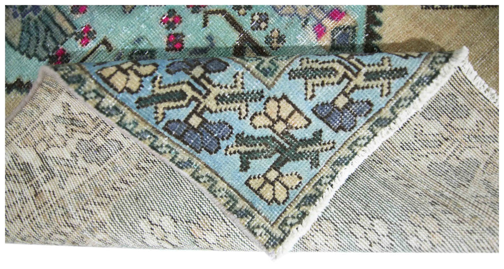 Handmade Vintage Persian Rug | 326 x 168 cm | 10'9" x 5'6" - Najaf Rugs & Textile