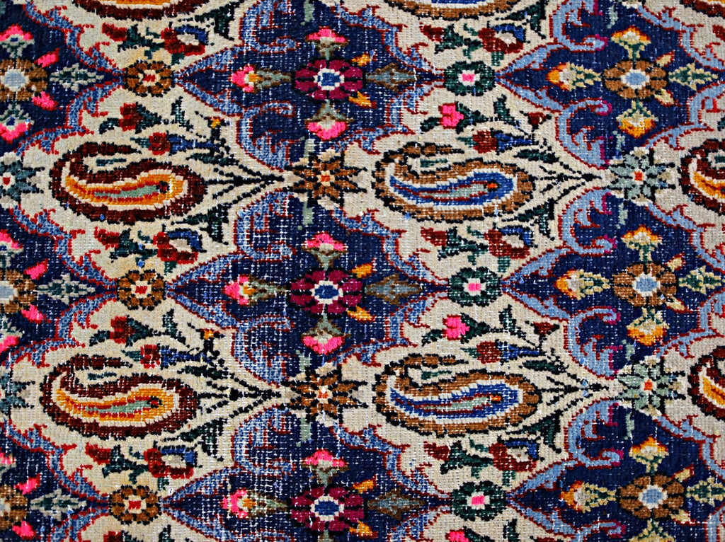 Handmade Vintage Persian Senneh Hallway Runner | 243 x 81 cm | 8' x 2'8" - Najaf Rugs & Textile