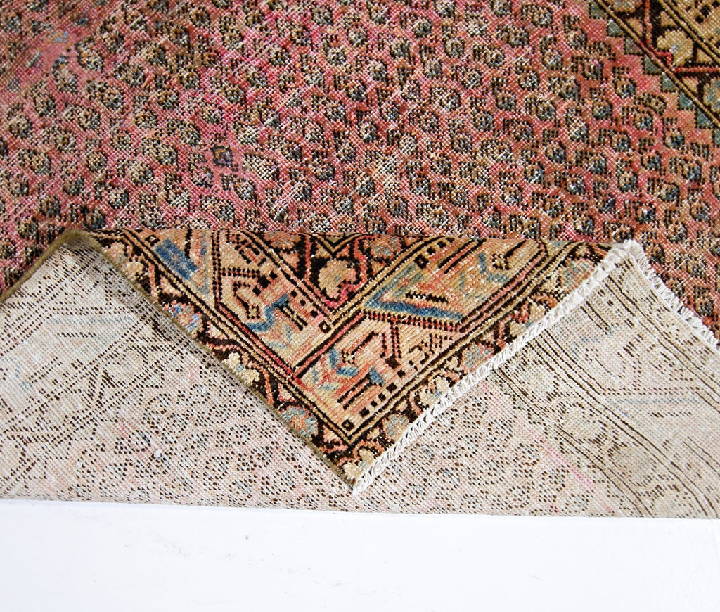 Handmade Vintage Persian Seraband Rug | 191 x 124 cm | 6'3" x 4'1" - Najaf Rugs & Textile