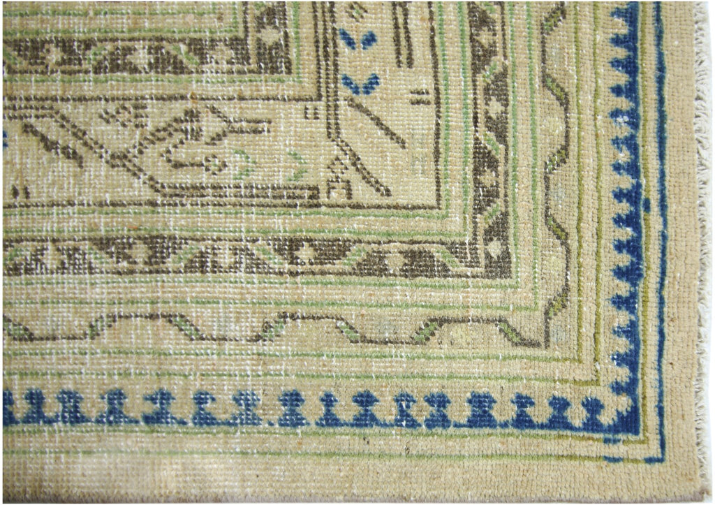 Handmade Vintage Persian Seraband Rug | 330 x 228 cm | 10'10" x 7'6" - Najaf Rugs & Textile