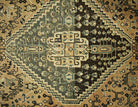 Handmade Vintage Persian Shiraz Rug | 231 x 153 cm | 7'7" x 5' - Najaf Rugs & Textile